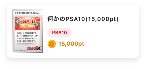 何かのPSA10（15,000pt）