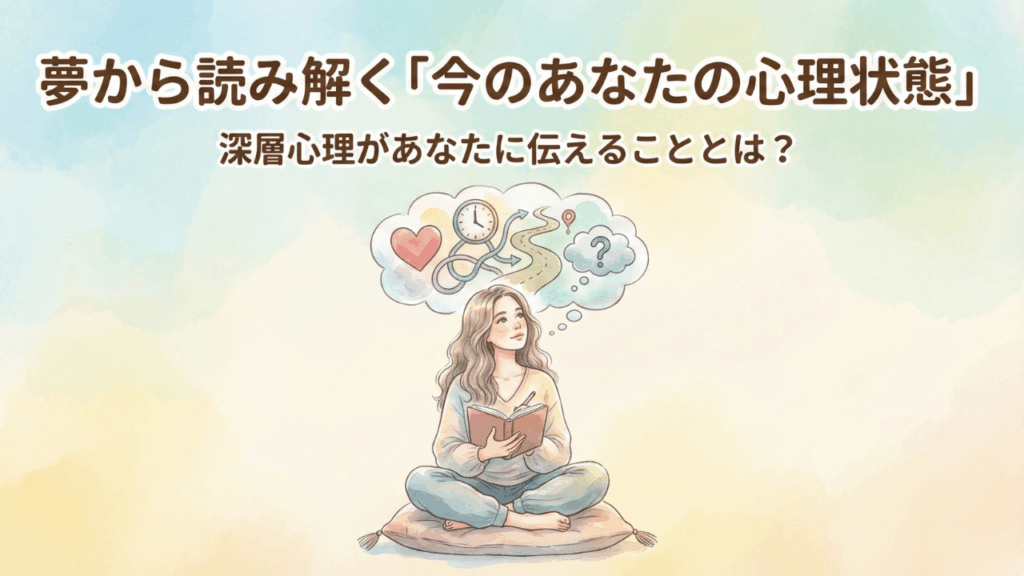 夢から読み解く「今のあなたの心理状態」