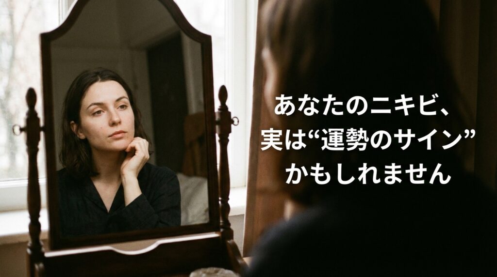 あなたのニキビ、実は“運勢のサイン”かもしれません