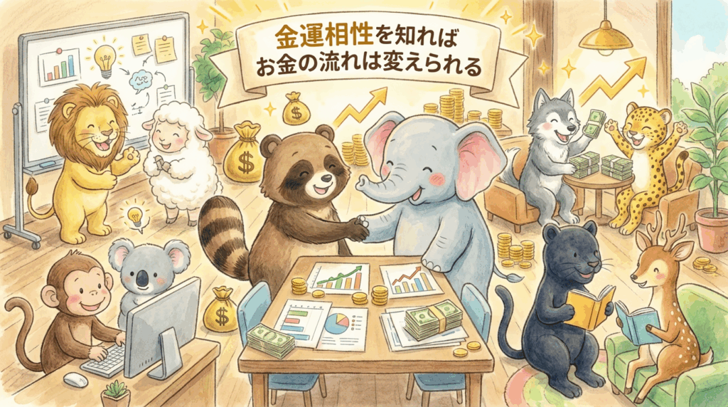 金運相性を知ればお金の流れは変えられる