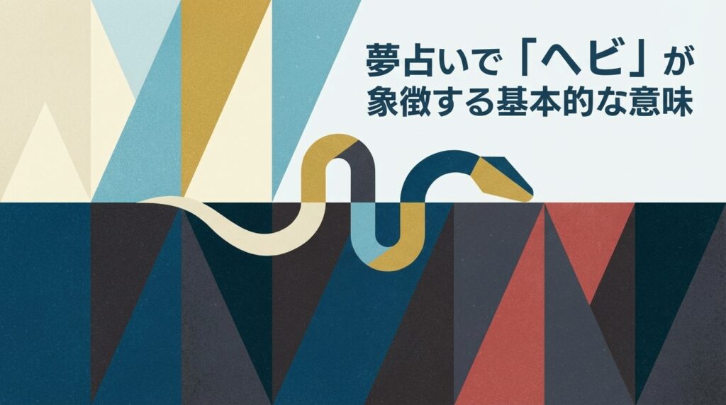 夢占いで見るヘビの象徴的な意味｜変化・再生・潜在意識を表すイメージ