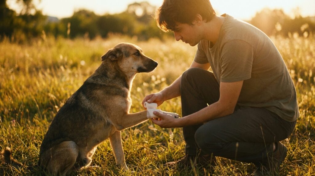 犬の夢の基本的な象徴｜信頼・友情・守りを表す夢占いのイメージ