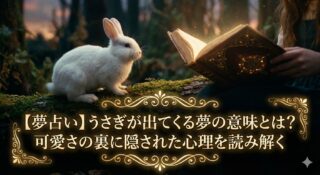 【夢占い】うさぎが出てくる夢の意味とは？可愛さの裏に隠された心理を読み解く