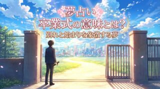 【夢占い】卒業式の意味とは？別れと始まりを象徴する夢