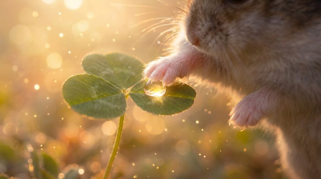 ハムスターがあらわす基本的な意味や安心感を象徴したイメージ