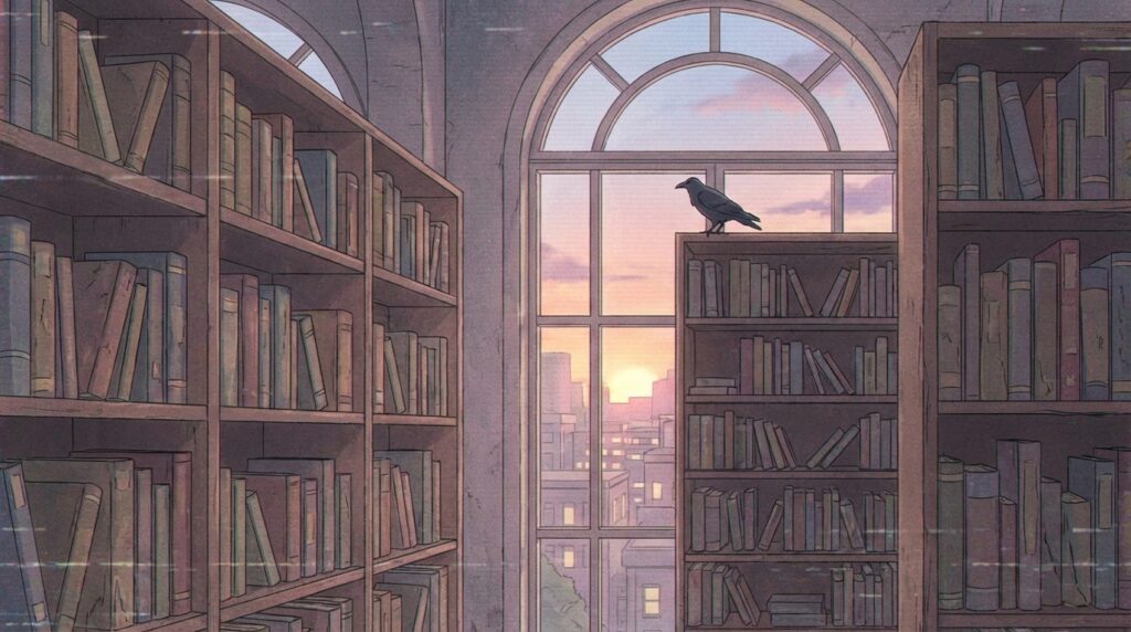 夢からのメッセージを受け取る方法｜カラスの夢を前向きに活かすヒントのイメージ