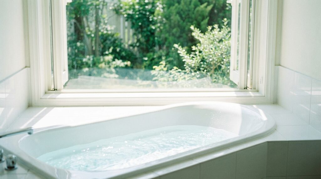 綺麗なお風呂に入る夢の意味｜心身が整い前向きになっている状態を表すイメージ