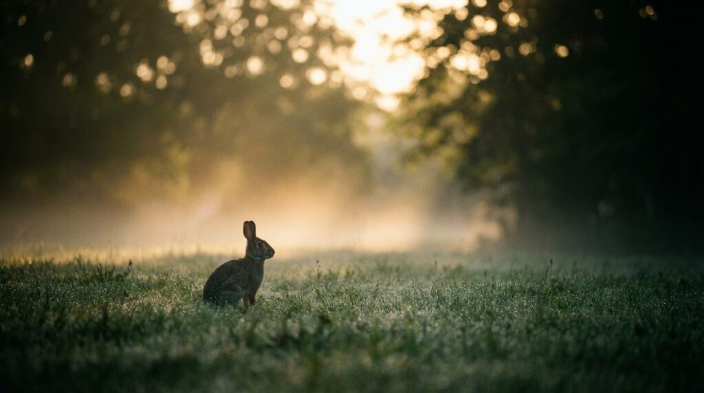 うさぎの夢が象徴する基本的な意味｜繊細さ・警戒心・幸運を表す夢占いイメージ