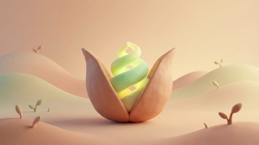 痛くない出産の夢が示す安心感やスムーズな前進を象徴したイメージ