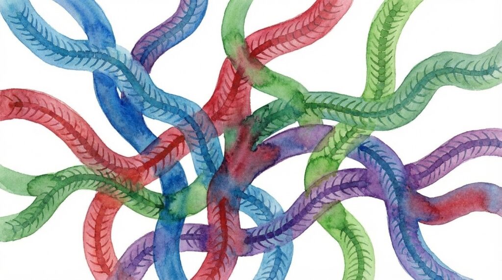 ムカデの夢が映し出す心理状態とスピリチュアルな意味｜内面の緊張や成長を示すイメージ