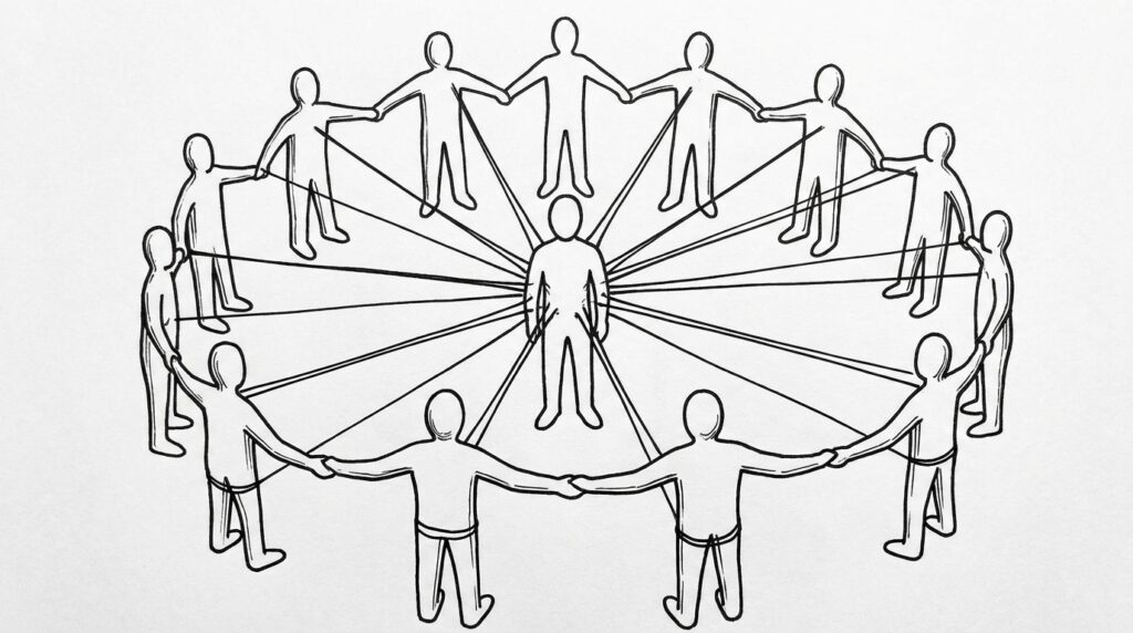 ピリチュアルな視点で見るストーカーの夢の意味を象徴したイメージ