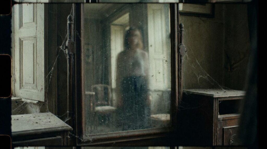 幽霊や怪物が出てくる夢に現れる恐怖心や潜在意識を示すイメージ