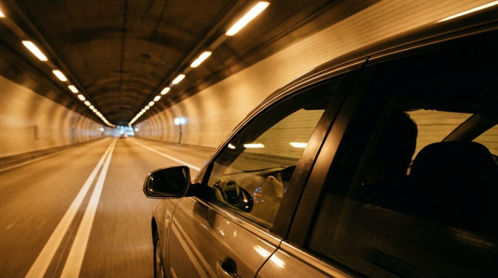 車が猛スピードで走る夢の基本的な意味や焦り衝動性を象徴したイメージ