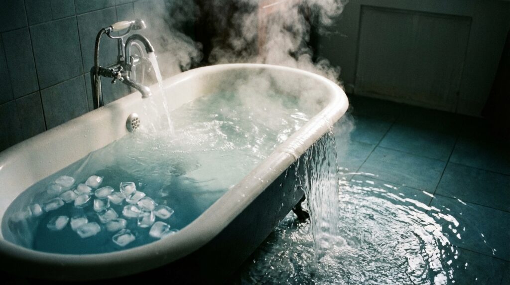 お湯の温度や状態で変わる夢の意味｜熱い・ぬるい・冷たいお湯が示す心理状態のイメージ