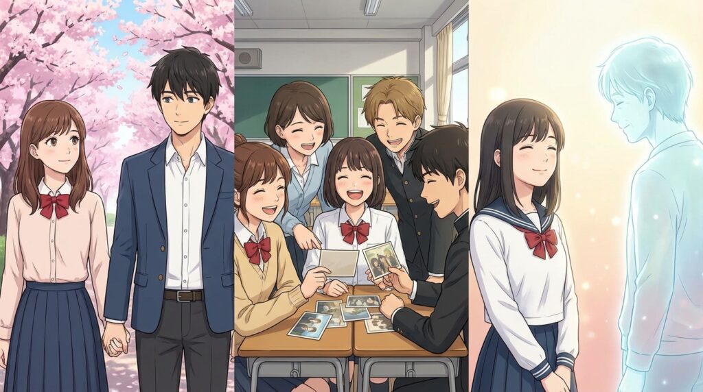 卒業式の夢に出てくる人物別の意味や人間関係の変化を表したイメージ