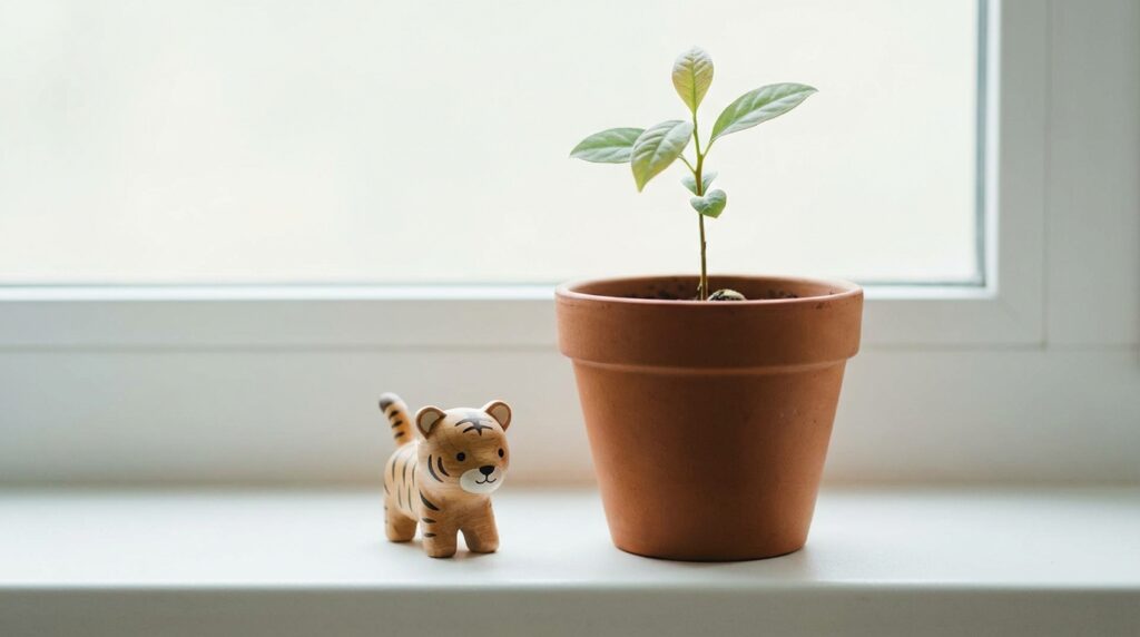 恋愛仕事金運の視点から見る虎の夢の意味を象徴したイメージ