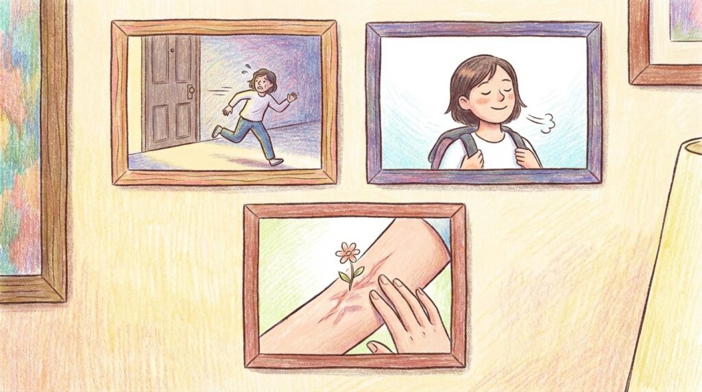 自分が手術を受ける夢が示す決断や自己変化への意識を表したイメージ