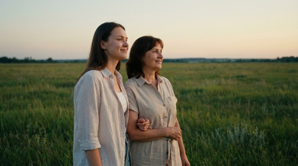 母親が出てくる夢の意味や気づきをまとめたイメージ