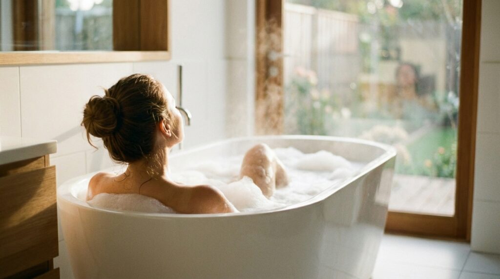 お風呂の夢の基本的な意味｜浄化・回復・心のリセットを象徴する夢占いイメージ