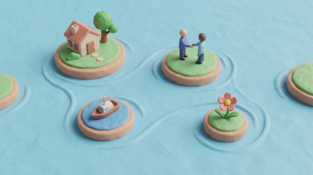 痛みを感じない夢に表れる心理的背景や精神的余裕を表現したイメージ