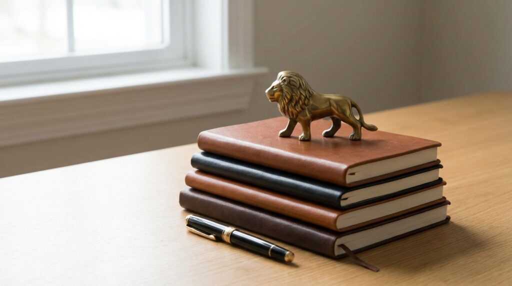 ライオンの夢を見たときの現実的なヒント｜自信を行動に変えるための考え方を示すイメージ