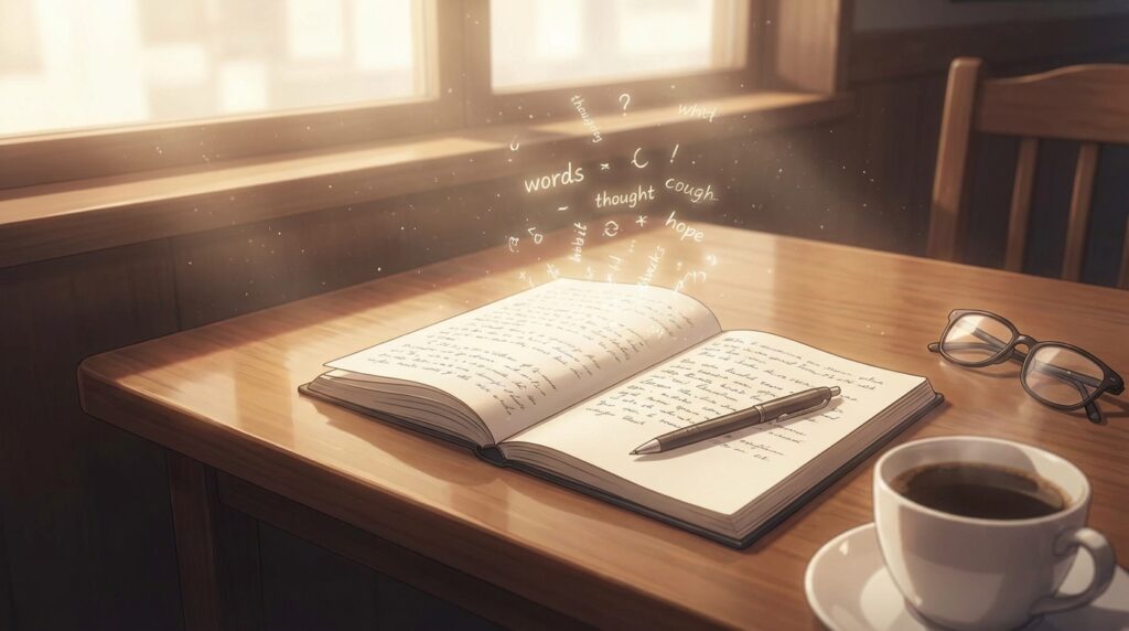 元カノの夢を見たときに意識したい行動や気持ちの整理を示すイメージ