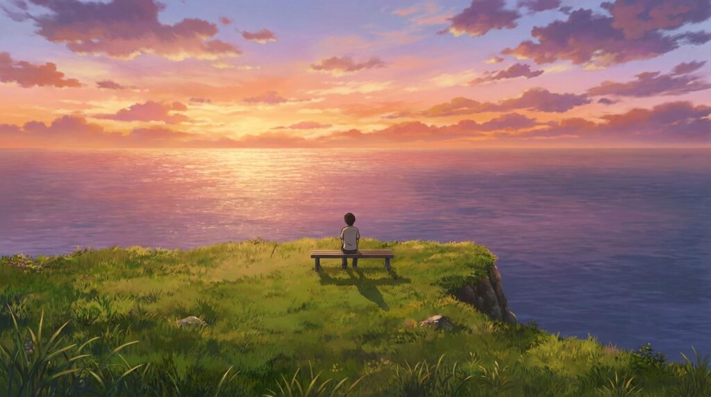 夢を現実に活かすためのヒント｜海の夢から行動につなげる考え方を示すイメージ