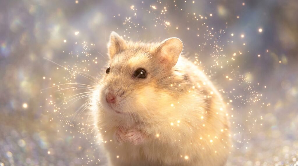 ハムスターの夢を見た後に意識したい心の整え方を表したイメージ