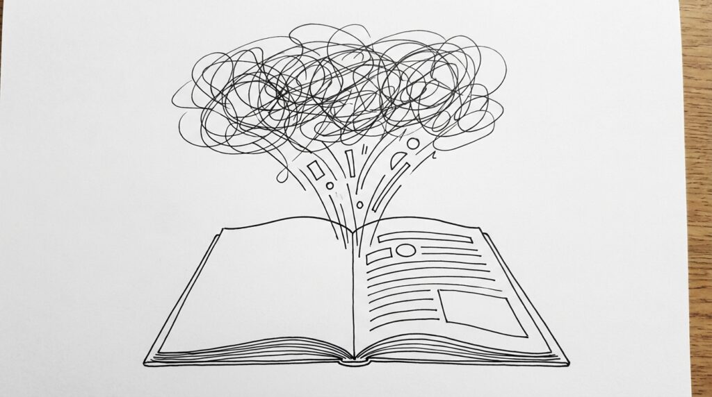 ストーカーの夢と現実のストレスや状況とのつながりを示すイメージ