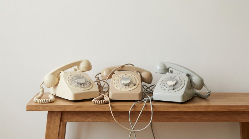 恋愛運や人間関係から読み解く電話の夢のメッセージを象徴したイメージ