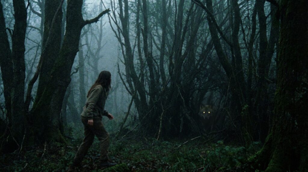 心理学的に見た襲われる夢と潜在意識の関係を示すイメージ