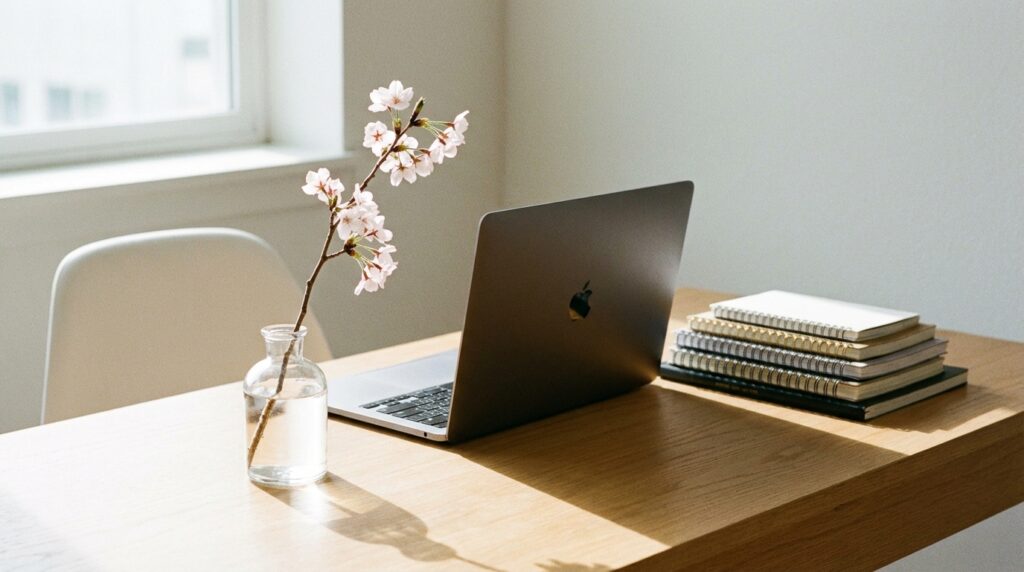 金運や仕事運と結びつく桜の夢の意味を象徴したイメージ