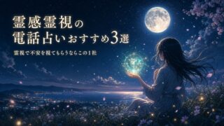 霊感霊視の電話占いおすすめ3選｜霊視で不安を視てもらうならこの1社【2026年】