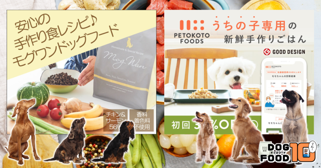 モグワンとペトコトを比較