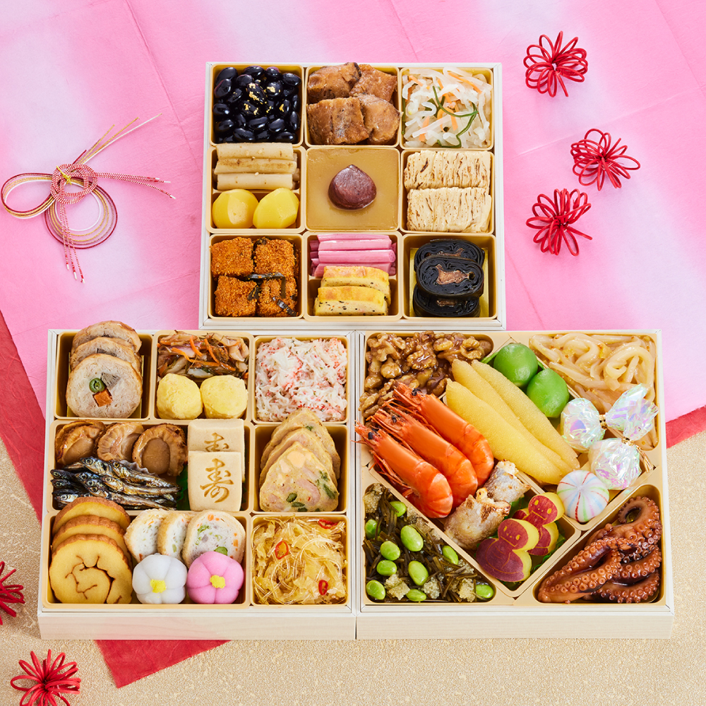 板前魂「花籠（はなかご）」（3段・36品・3人前）