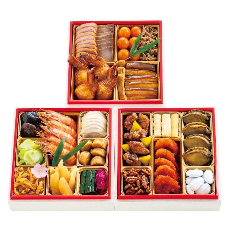 ［東天紅・監修］中華おせち 三段重・4～5人前・22品