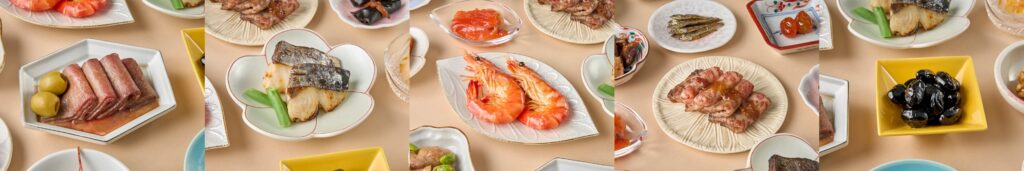 つるとんたんの「おせち」おうどんのお鍋付き