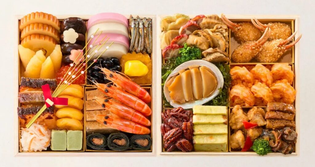 SL Creations「北の雅（きたのみやび） 和風・洋風二段重」（2段・29品・3〜4人前）