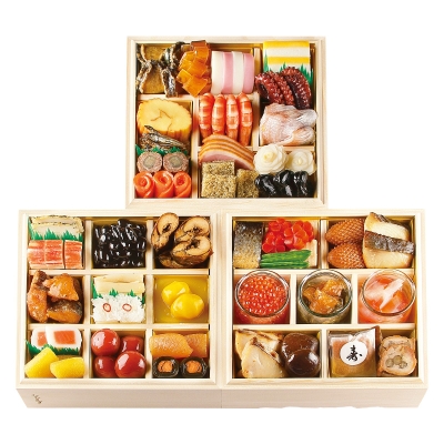 ［なだ万］おせち重詰（3段重・4人前）