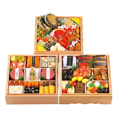 ［下鴨茶寮］和 おせち三段重（3段重・4人前）