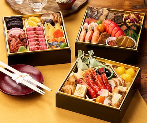 和洋折衷 おせち「上慶梅(じょうけいばい)」3段・41品・3〜4人前 24,365円(税込)