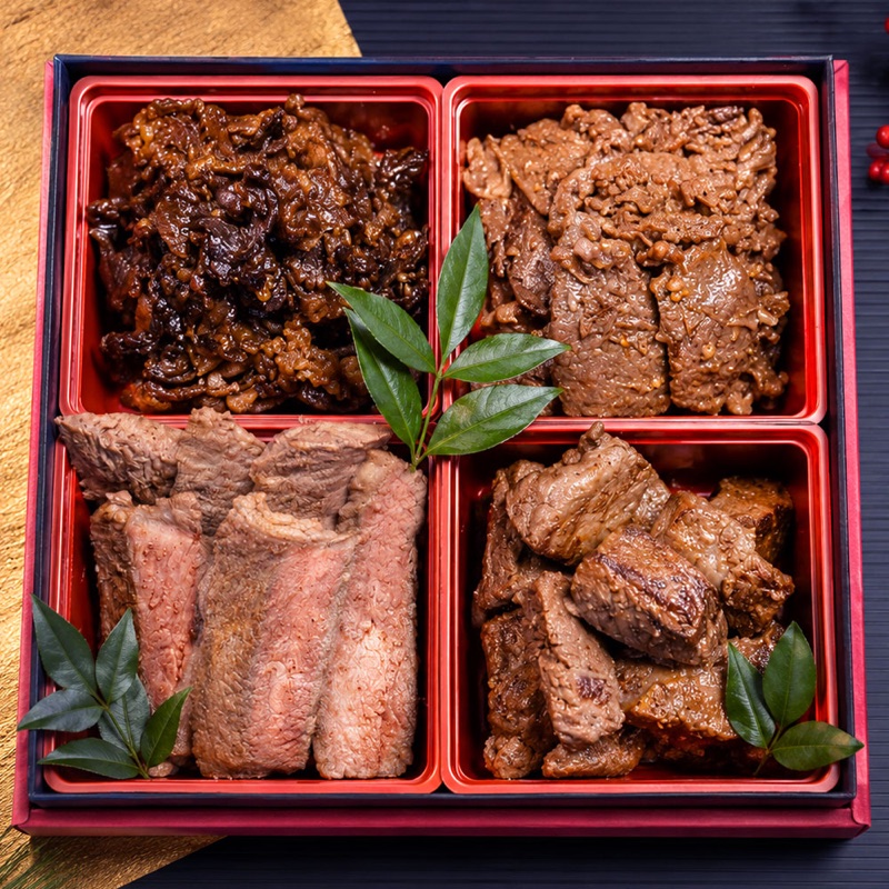 肉のいとう A5ランク仙台牛おせち 一段重(1段・4品・1〜2人前)