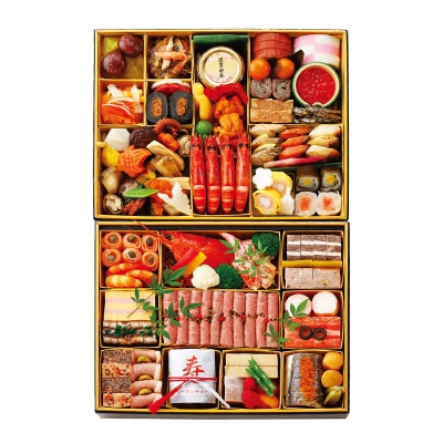 ［ホテルオークラ］和洋おせち二段重（2段重・全48品・3〜4人前）