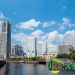 横浜市みなとみらいの街並み