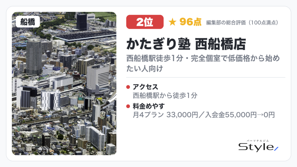 かたぎり塾 西船橋店