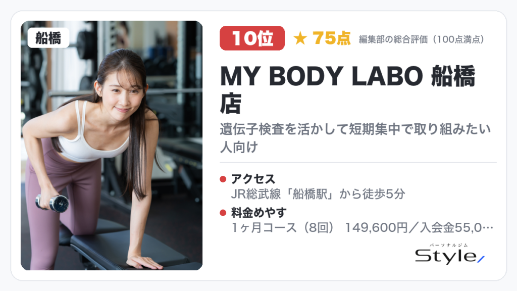 MY BODY LABO 船橋店