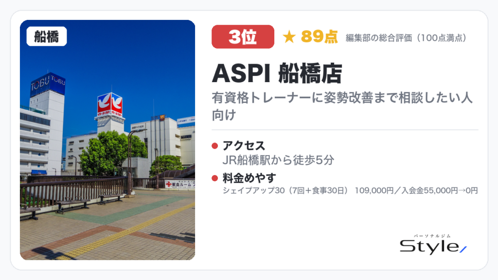 ASPI 船橋店