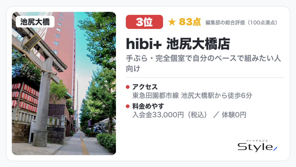 hibi+ 池尻大橋店
