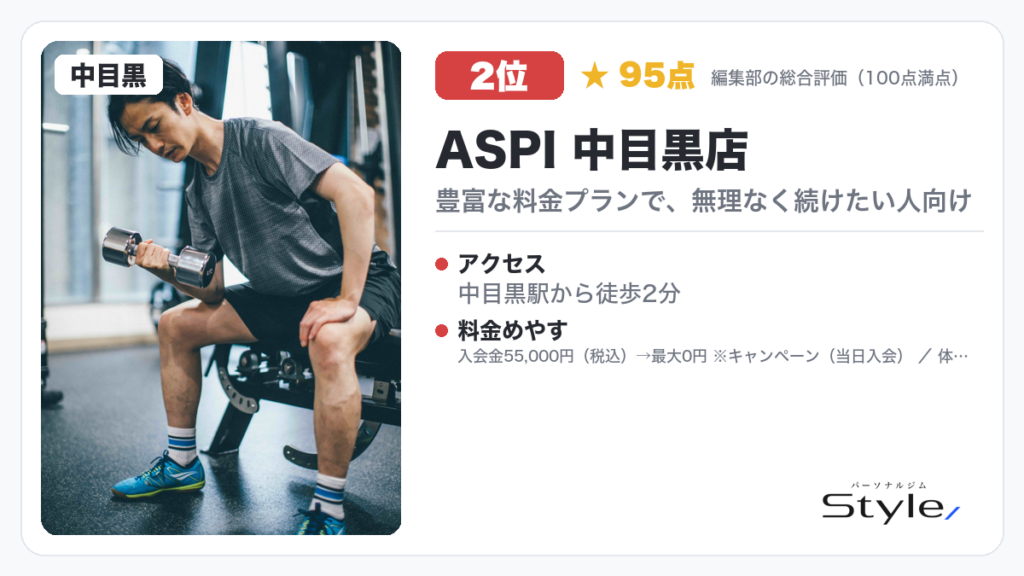 ASPI 中目黒店
