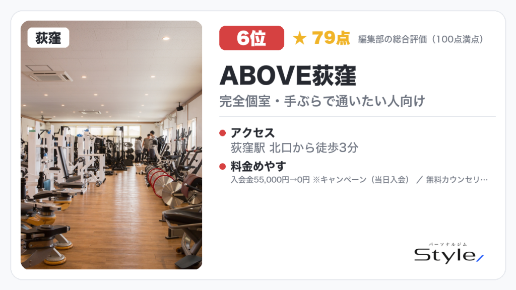 ABOVE荻窪